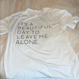 White Graphic T-Shirt